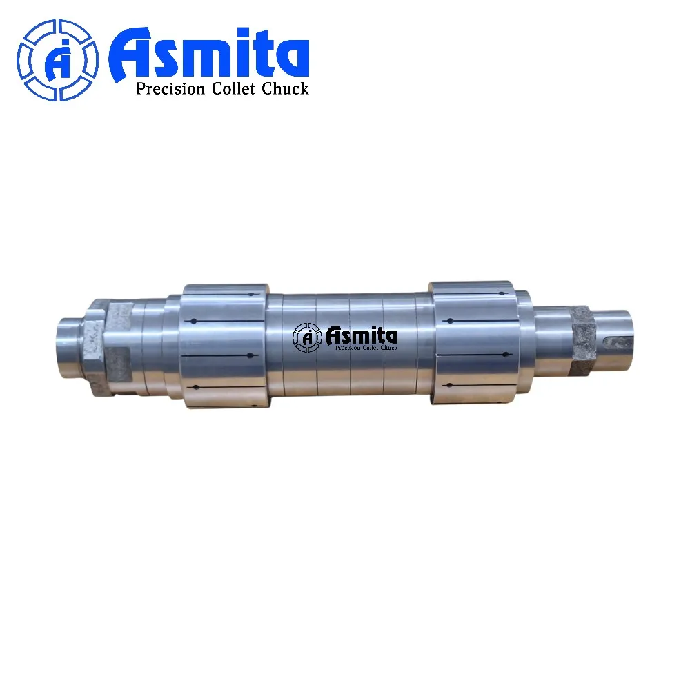 BETWEEN CENTER SHAFT COLLET CHUCK